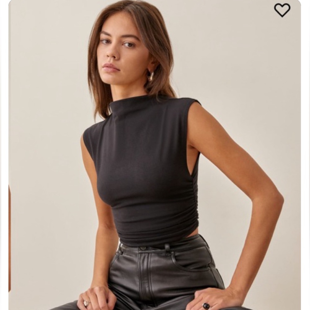 Reformation Lindy Knit Top